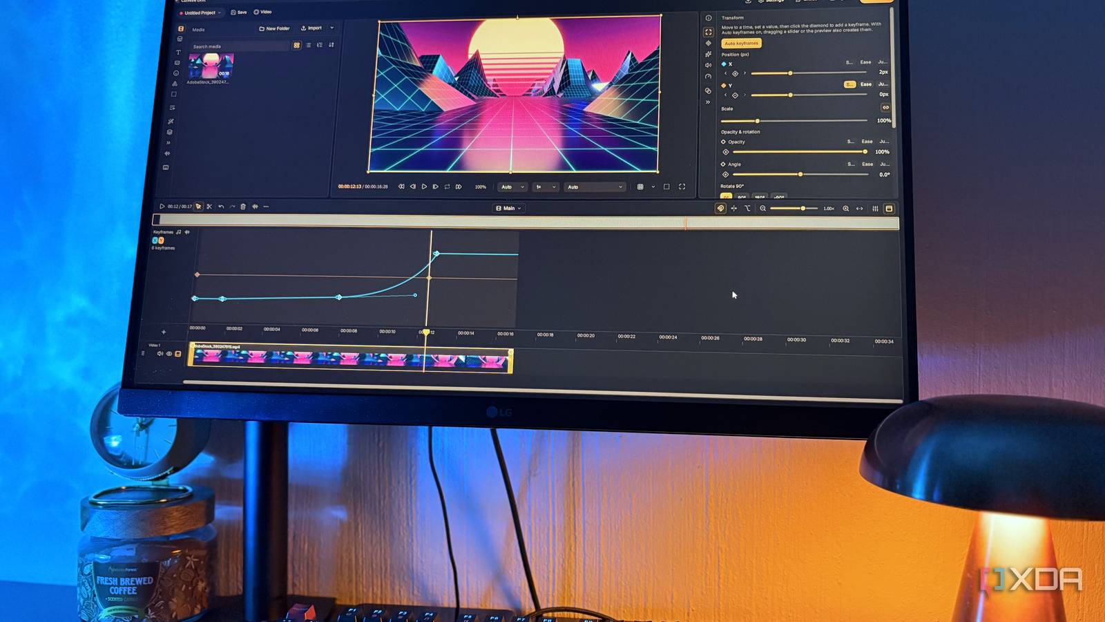 I stopped looking for a free video editor after finding one that handles keyframing like Adobe and CapCut (and it's only two months old)